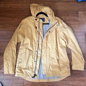 J. Crew Sportsmens Outfitters Utility Jacket - faded gold/yellow color